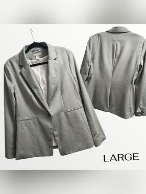 H&M Sage Green Blazer Jacket